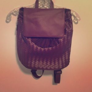 Woven backpack